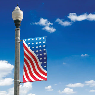 American Flag Pole Banner.
