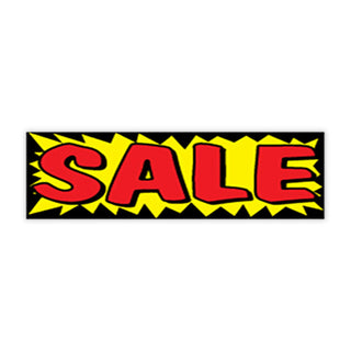 Sale Windshield Banner 3 x 10
