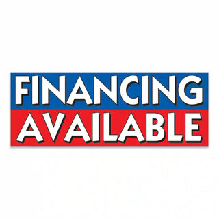 Financing Available Cloth Fabric Fence Banners - Prime Dealer Supply.