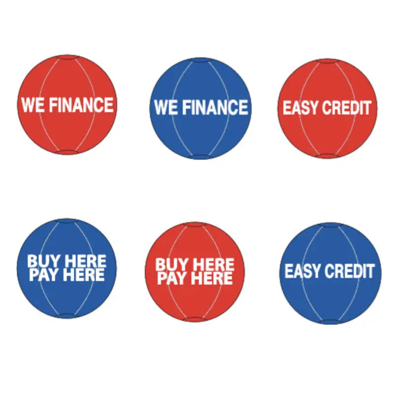Finance Theme Reusable Balloons.
