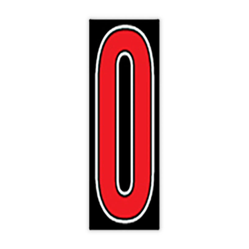 0 Red and Black with pricing numbers