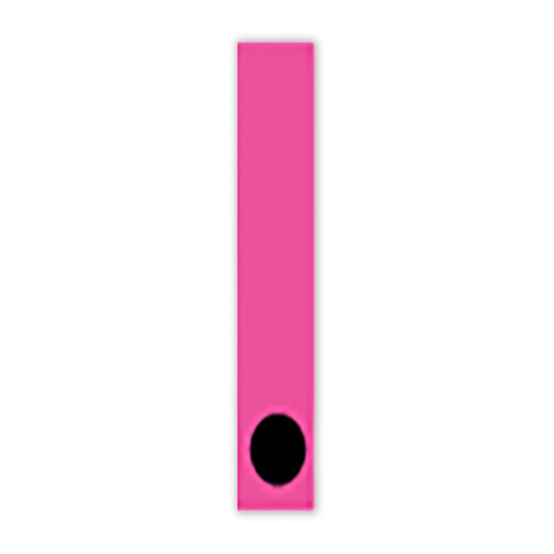 7 1/2" Pink and Black Windshield Number Stickers - Prime Dealer Supply