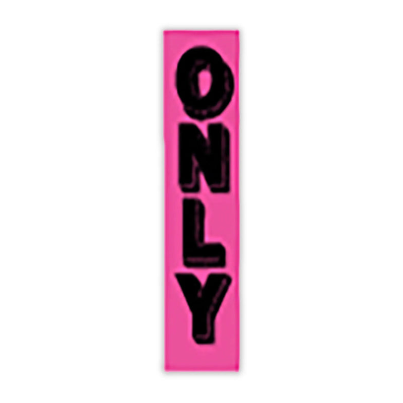 7 1/2" Pink and Black Windshield Number Stickers - Prime Dealer Supply