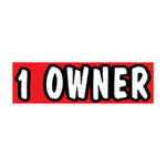 Thumbnail for 1 Owner Windshield banner