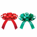 Thumbnail for Car bows 2 pack one red and one green.