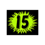 Thumbnail for Chartreuse Windshield Sticker year 15