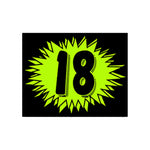 Thumbnail for Chartreuse Windshield Sticker year 18
