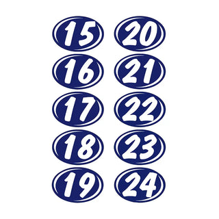 Number Year Sticker Model Year Stickers – 2-Digit & 4-Digit Options