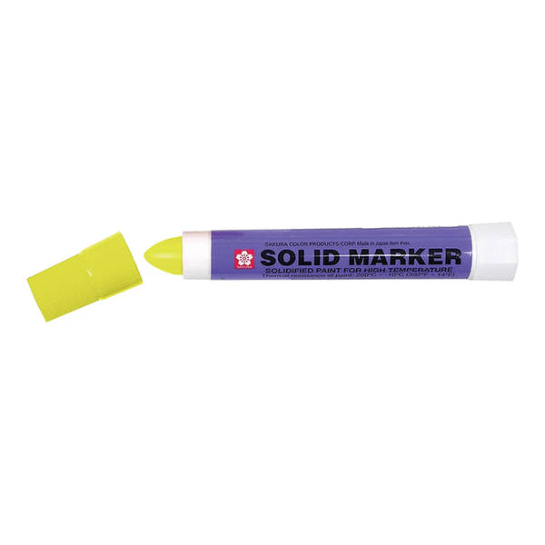 Solid Paint Marker Yellow.