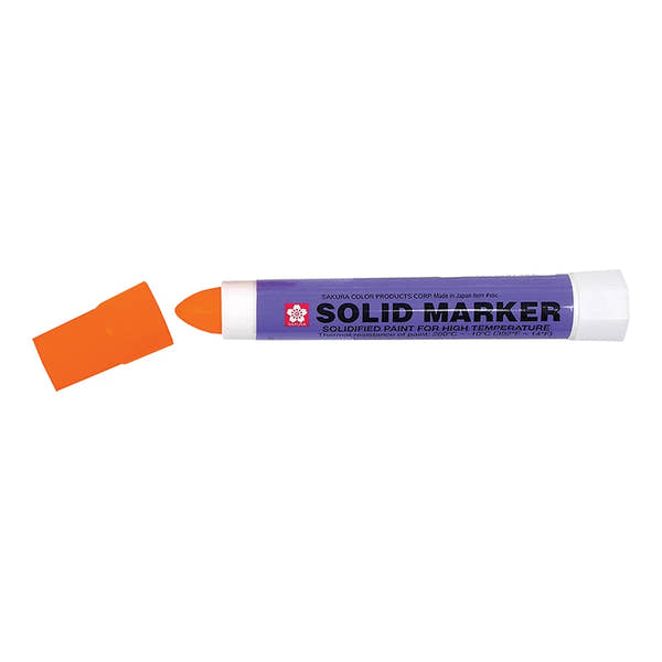 Solid Paint Marker Orange.