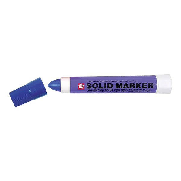 Solid Paint Marker Blue.