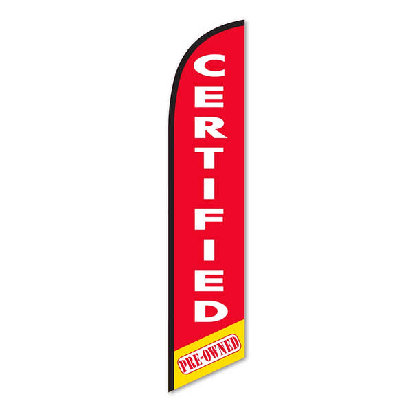 Swooper Feather Flag Kit with Ground Spike Base