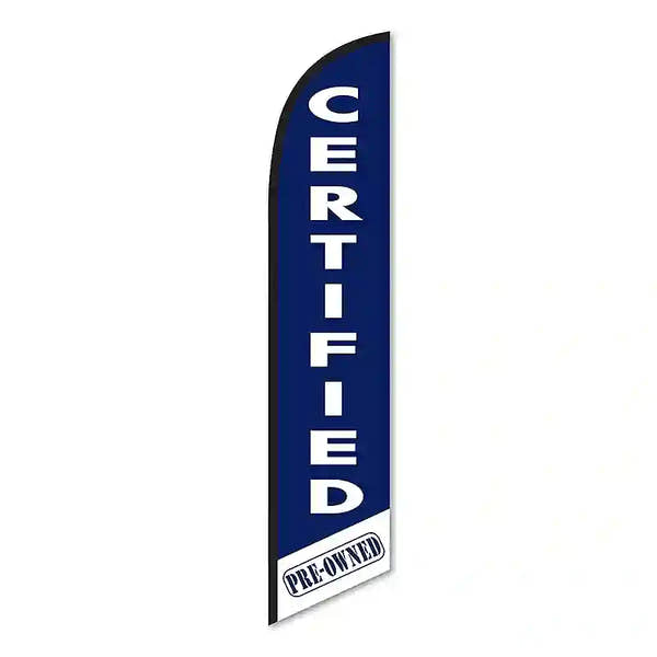 Swooper Feather Flag Kit with Ground Spike Base