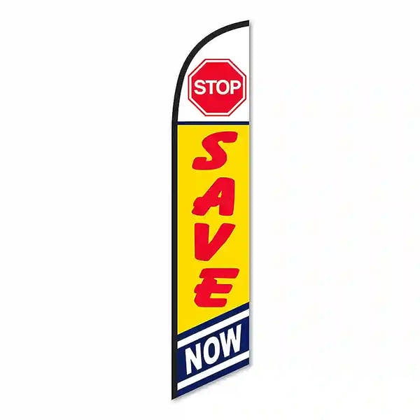 Swooper Feather Flag Kit with Ground Spike Base