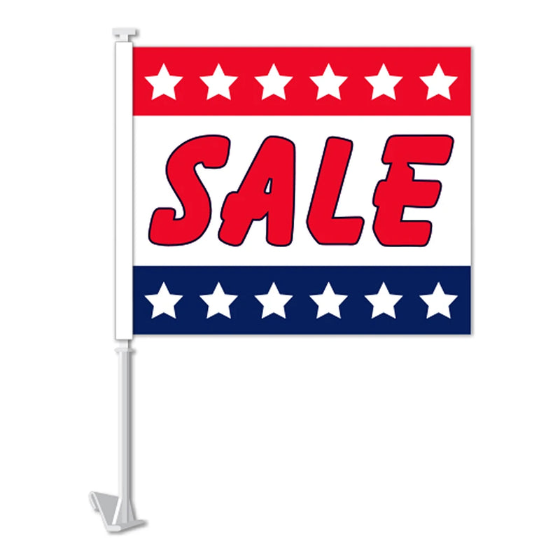 Sale Clip-on Car Message Window Flags.
