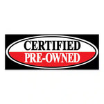 Thumbnail for Certified Pre-Owned : Giant Cloth Fence Banner – 4.5' x 12', high-quality fabric with grommets for outdoor installation.