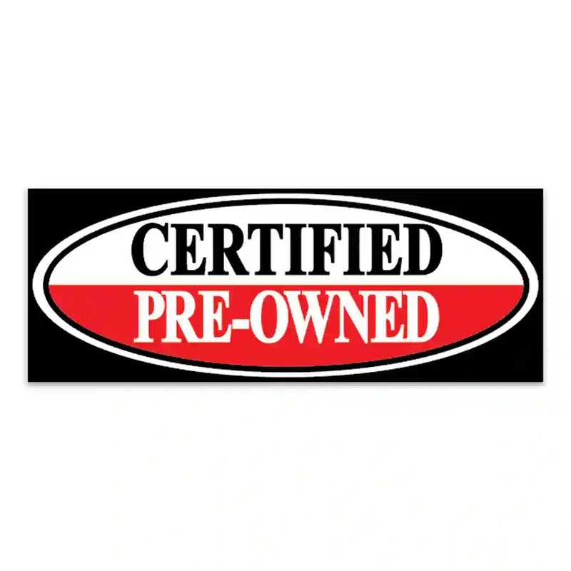 Certified Pre-Owned : Giant Cloth Fence Banner – 4.5' x 12', high-quality fabric with grommets for outdoor installation.