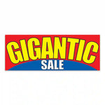 Thumbnail for Gigantic Sale : Giant Cloth Fence Banner – 4.5' x 12', high-quality fabric with grommets for outdoor installation.