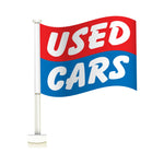 Thumbnail for Double Pane Clip-on Car Message Window Flags - Prime Dealer Supply
