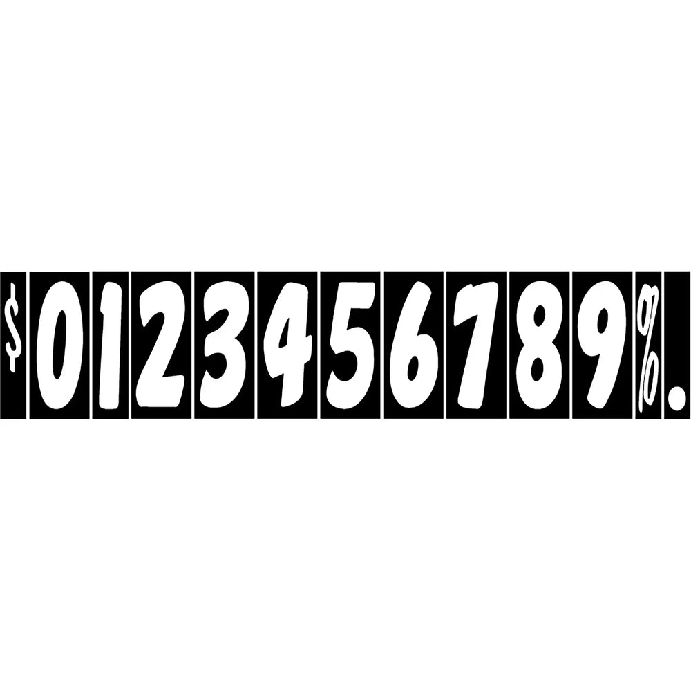 black and white windshield pricing numbers