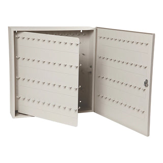Heavy Duty Automotive Key Cabinet with Lock and Expandable Key Hooks.