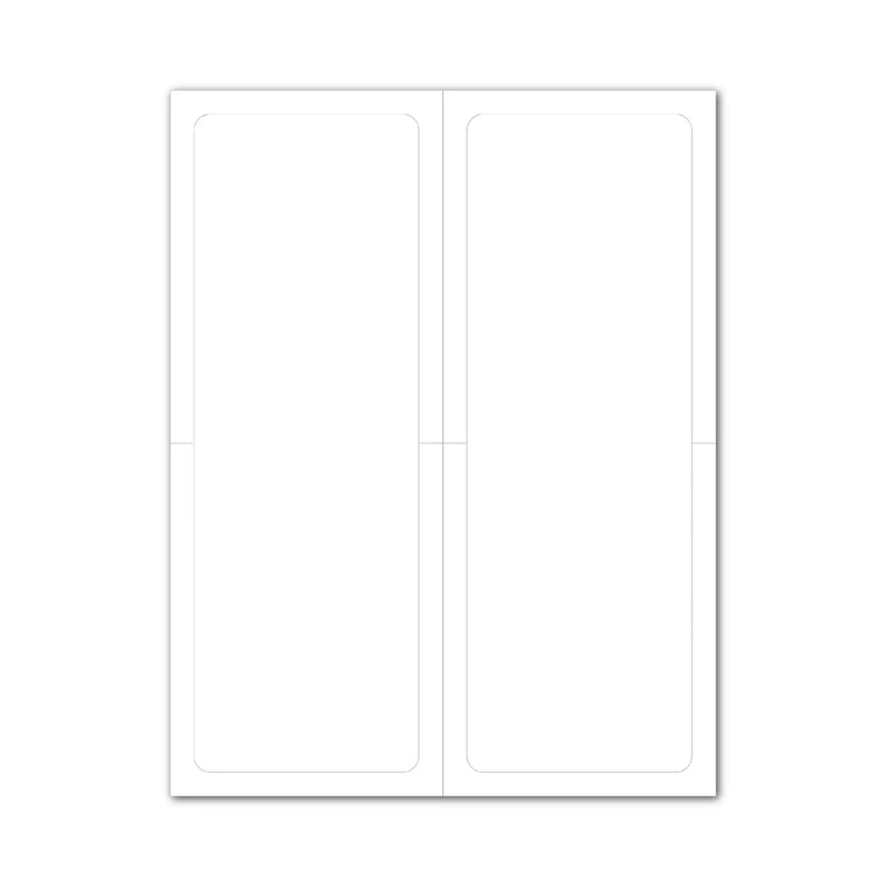 Addedum 2 Up Removable fade-resistant window sticker with perforation for easy use

