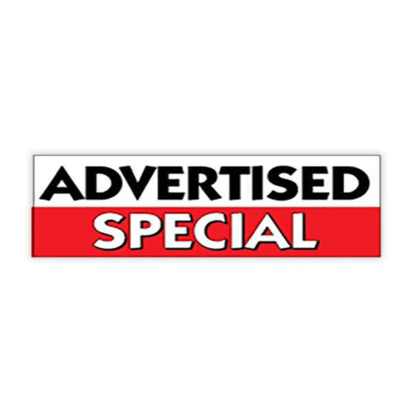 Advertised Special Windshield banner