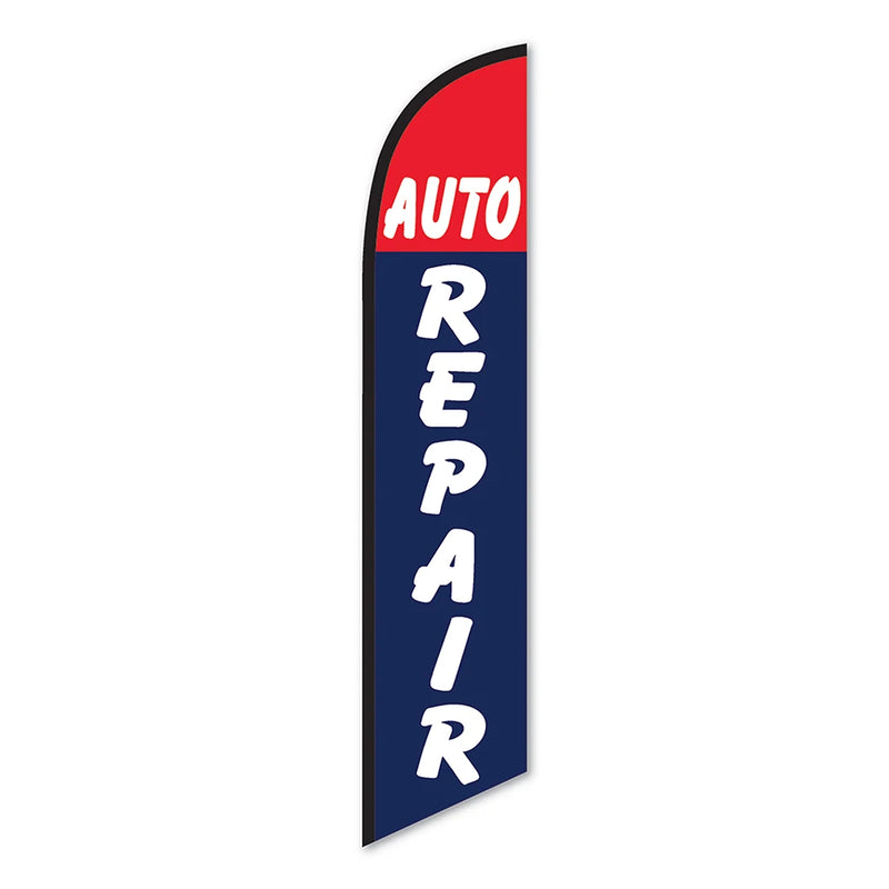Auto Repair  Swooper Feather Flag- Prime Dealer Supply.