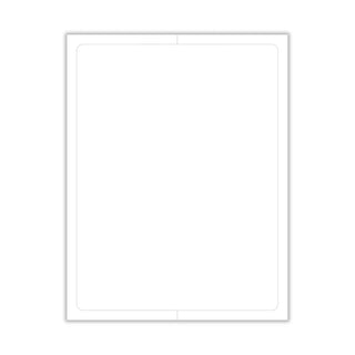 Blank Outdoor Laser Printer Window Stickers.