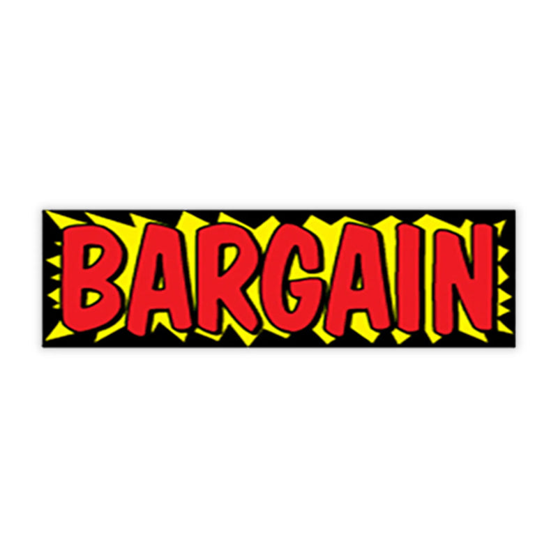 Bargain windshield banner 3 x 10