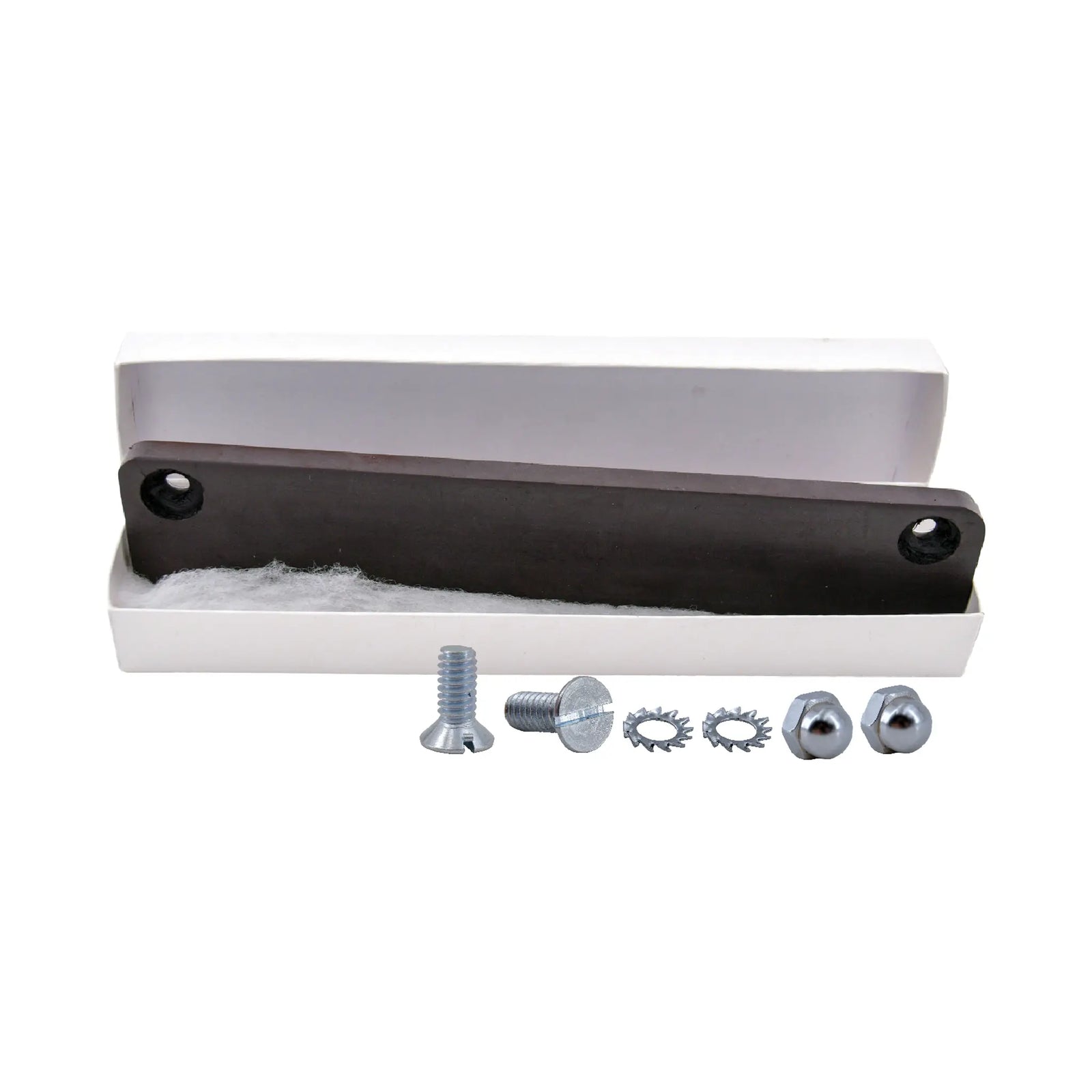 Rubber License Plate Magnet Extruded in box.