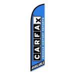 Thumbnail for Carfax  Swooper Feather Flag- Prime Dealer Supply.
