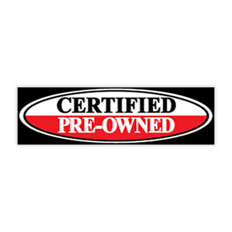 Certified Pre-Owned Windshield banner.