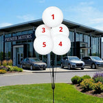 Thumbnail for Choose Your Colors - Reusable 5-Balloon Cluster Kit with Ground Spike