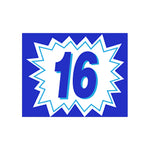 Thumbnail for 2 Digit Burst Model Year Blue & White Windshield Stickers - Prime Dealer Supply