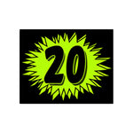 Thumbnail for Chartreuse Windshield Sticker year 20
