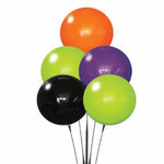 Thumbnail for Premium DuraBalloon Holiday Color Reusable 5-Balloon Cluster Kit with ground spike