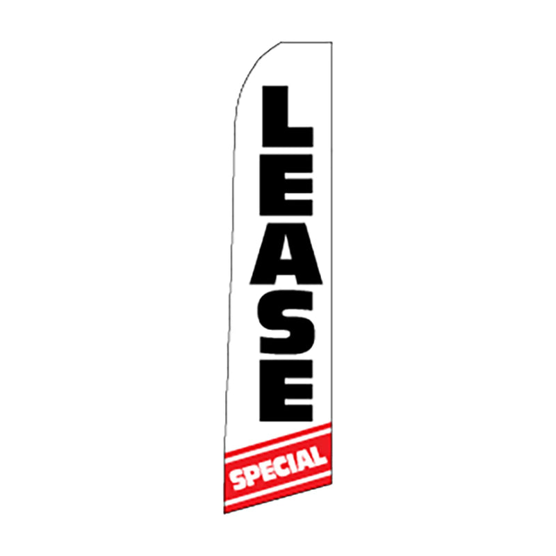 Lease  Swooper Feather Flag- Prime Dealer Supply.