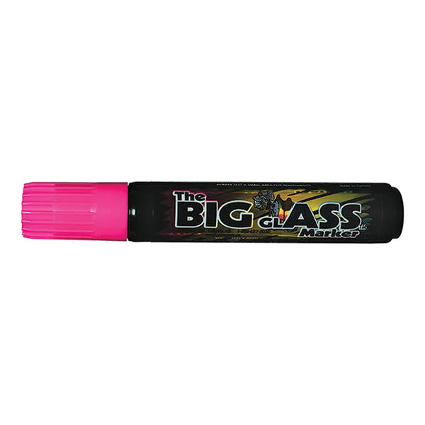 Pink Big Glass Markers Water Based