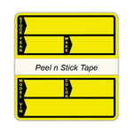 Thumbnail for Poly Stock Sticker in Yellow.