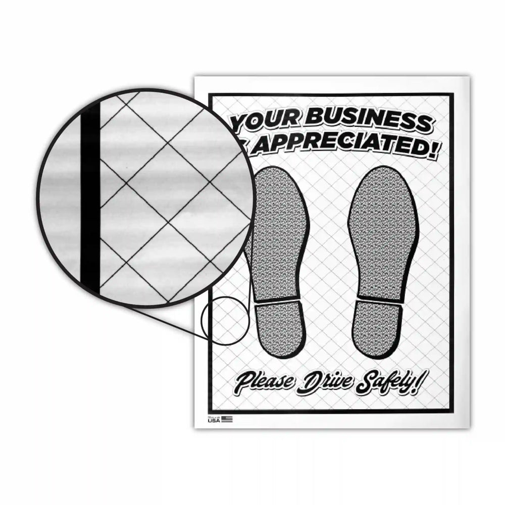 Poly Coated Paper Floor Mats - Prime Dealer Supply