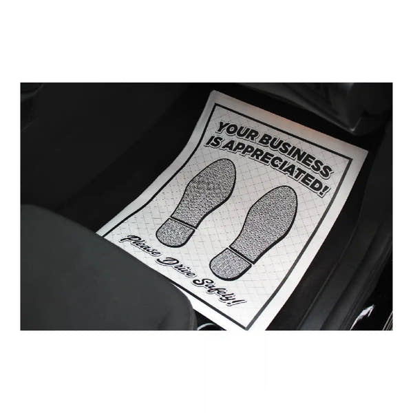 Poly Coated Paper Floor Mats - Prime Dealer Supply