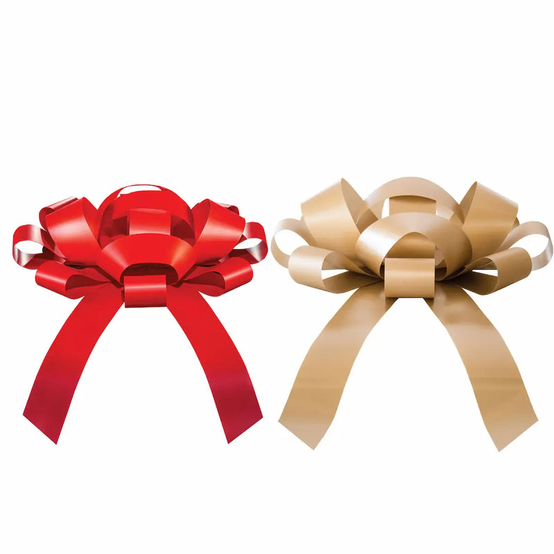 2 Pack Giant Bow Vinyl - Weatherproof Car & Gift Bow