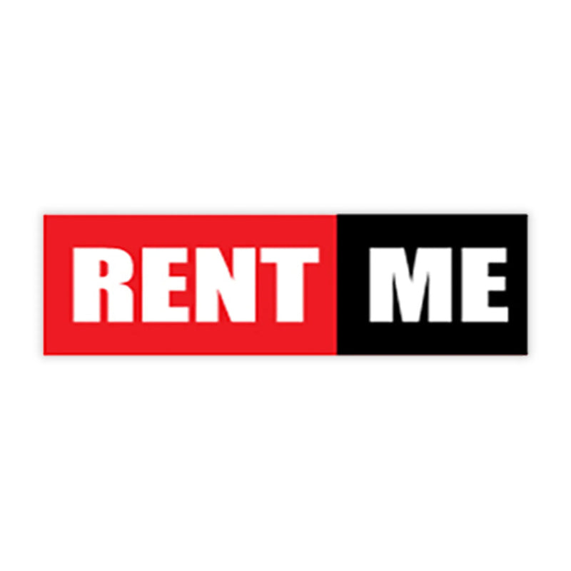 Windshield banner Rent Me.