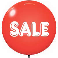Premium DuraBalloon® 18" HeliumFree™ Replacement Balloons