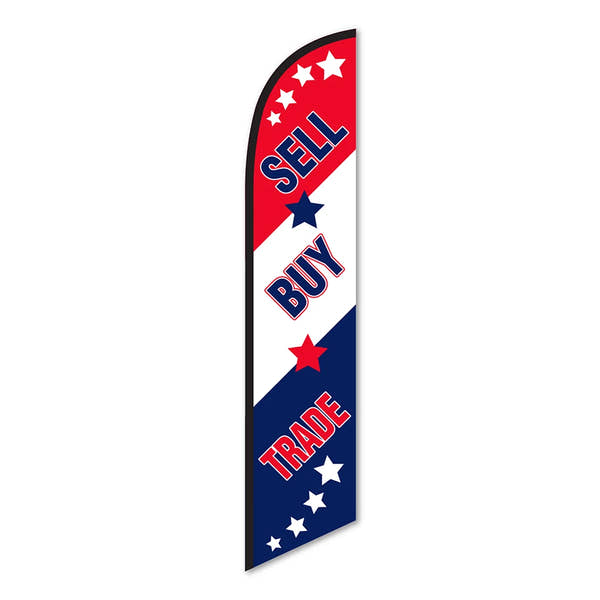 Sell Buy Trade  Swooper Feather Flag- Prime Dealer Supply.