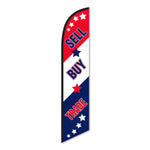 Thumbnail for Sell Buy Trade  Swooper Feather Flag- Prime Dealer Supply.