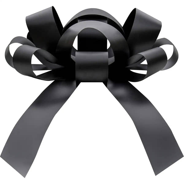 Black iant bow with magnet