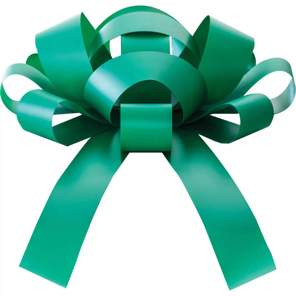 Green  Car Bow with Magnet
