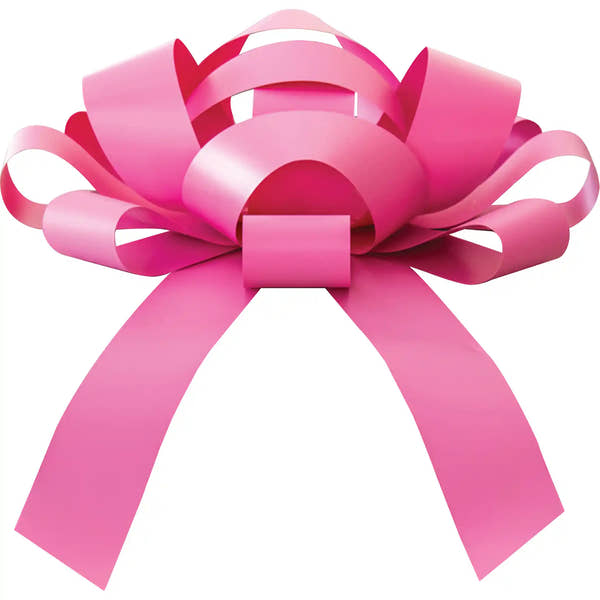 Pink  Car Bow with Magnet